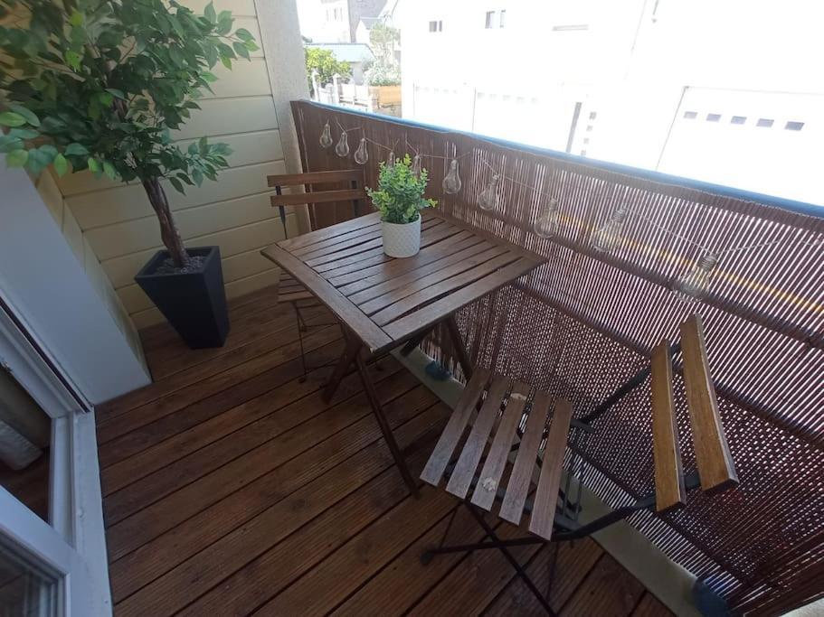 A 50 M De La Plage, Appartement De 35 M2 : Les Pieds Sales 布雷阿勒 外观 照片